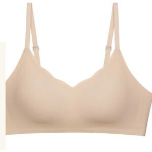 NEIWAI barely zero fixed cup wavy Bra